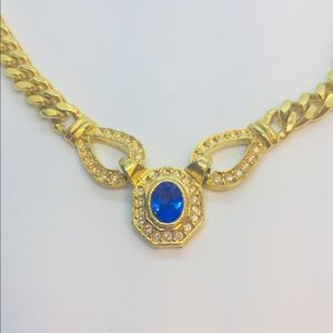 Vintage gold chain necklace